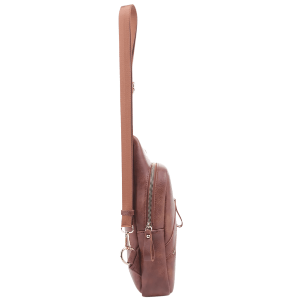MorningSave: Malibu Skye Grace Sling Bag with Front Zipper Pocket