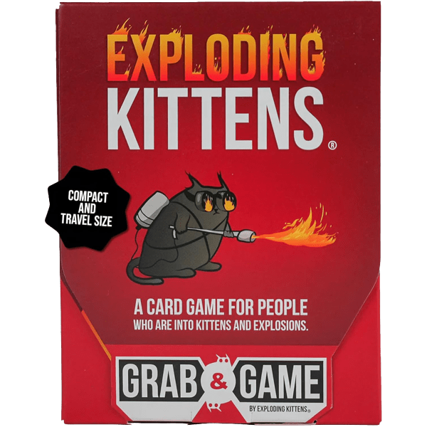 Back Pack Exploding SideDeal: 4-Pack: Exploding Kittens Game Bundle