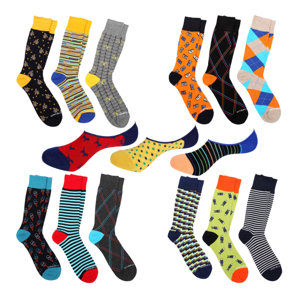 Meh: 3-Pack: Unsimply Stitched Socks