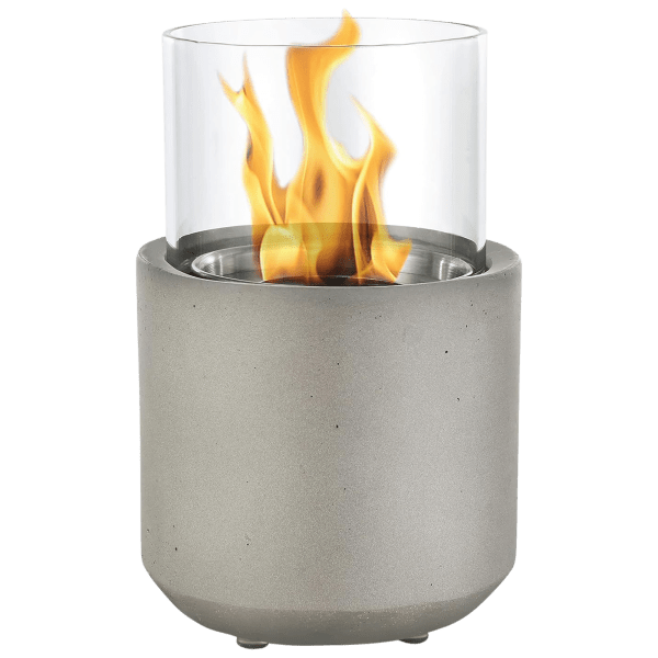 Meh Home Zone Living Concrete Portable TableTop Fire Bowl