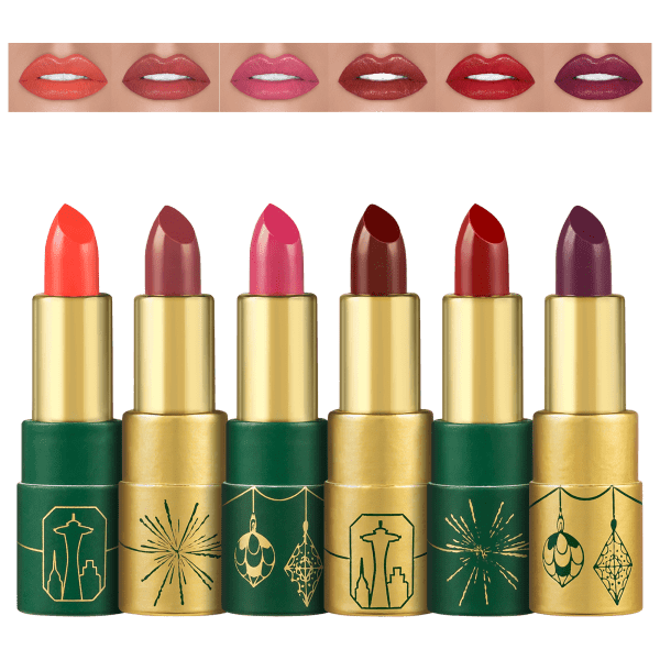 Cargo Cosmetics 6-Piece Travel Gel Lip Color Kit