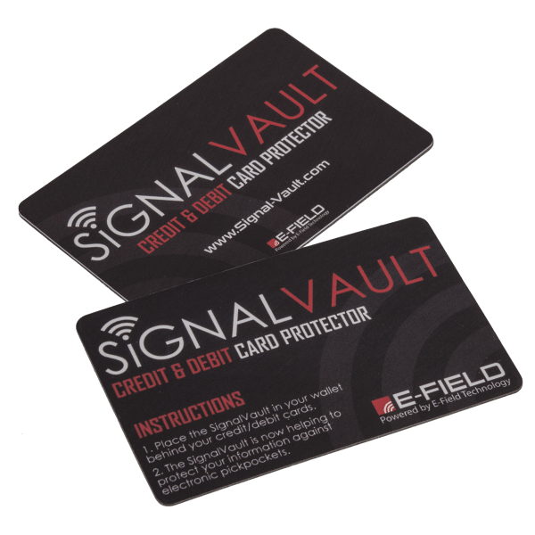 MorningSave: 4-Pack: Signal Vault RFID Blocking Cards