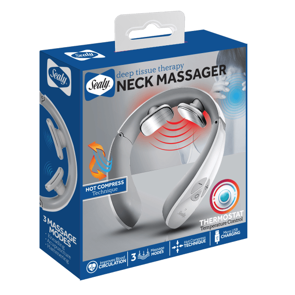 Morningsave Sealy Deep Tissue Neck Massager With 12 Pulse Modes