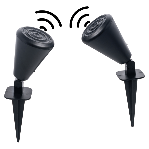 2-Pack: Vivitar Bluetooth Stereo Sound Lawn Speakers