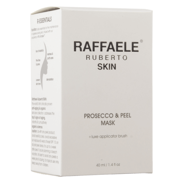 MorningSave: Raffaele Ruberto Prosecco & Peel Mask + Luxe Applicator Brush