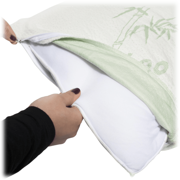 MorningSave 2Pack Bed Bath Fashions Hypoallergenic Shredded Memory