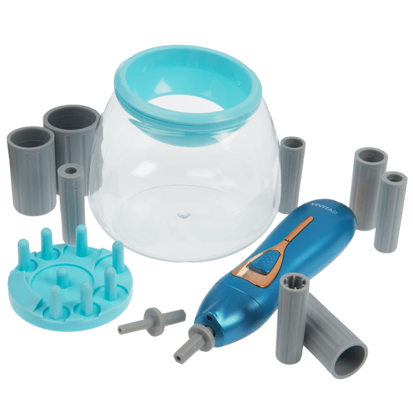 MorningSave Vivitar Magic Spin Electronic Makeup Brush Cleaner