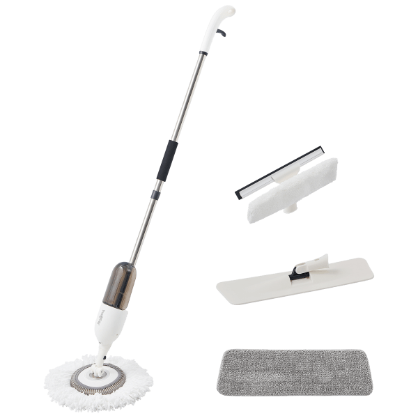 True & Tidy SPRAY-360 Spray Mop with Refillable Bottle