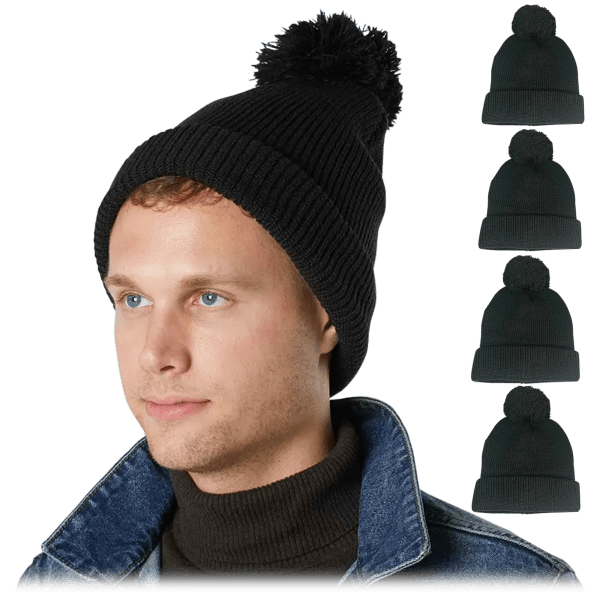 MorningSave: 10-Pack: Men's Knit Beanies