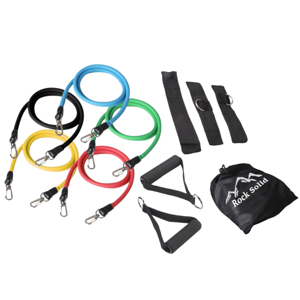 MorningSave: Rock Solid Fitness Resistance Band Kit