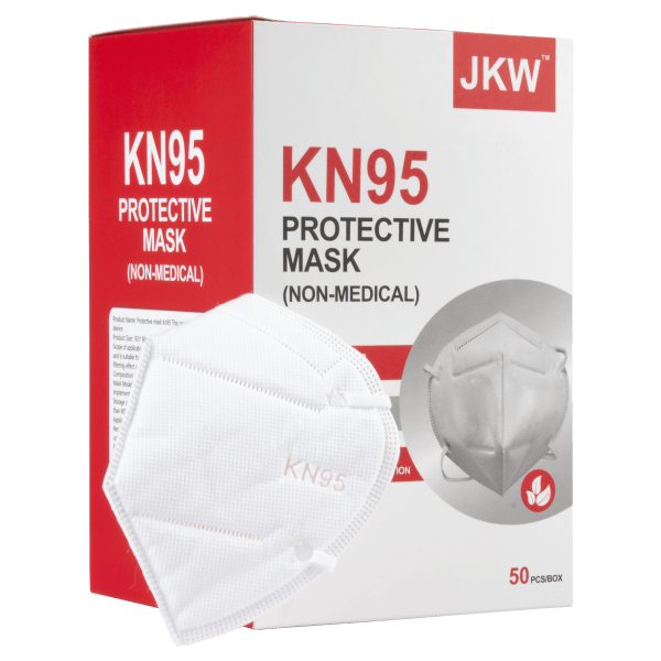 50 Count (Individually Wrapped) KN95 High Efficiency Respirator Masks