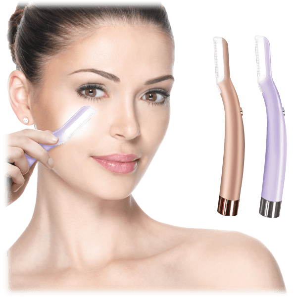 Vivitar Dermaplaning Facial Exfoliation and Hair Remover Tool with Light