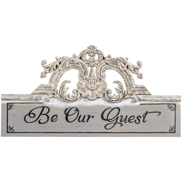 Darice "Be Our Guest" Wall Sign