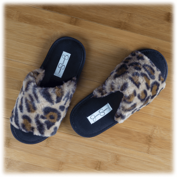 Meh: Jessica Simpson Fur Slide Slippers