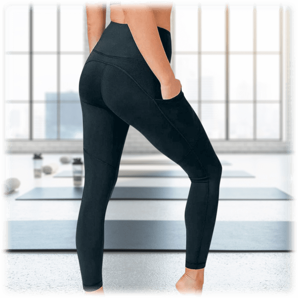 MorningSave 3Pack Emprella Women's Tummy Control Active Leggings