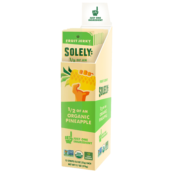 Meh 72Pack Solely Organic Fruit Jerky