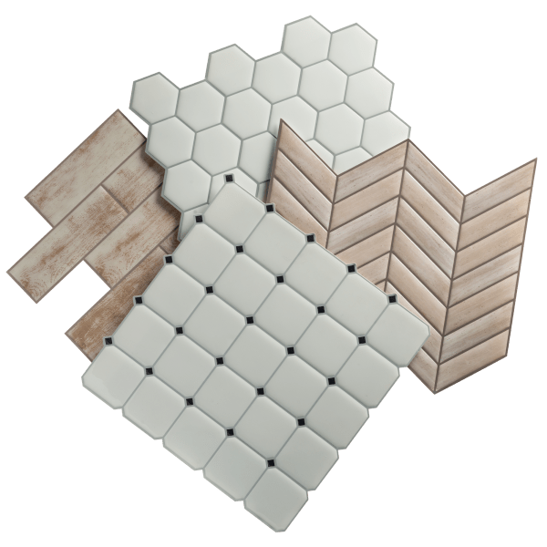 32-Pack: RoomMates StickTiles Peel and Stick Wall & Backsplash Tiles