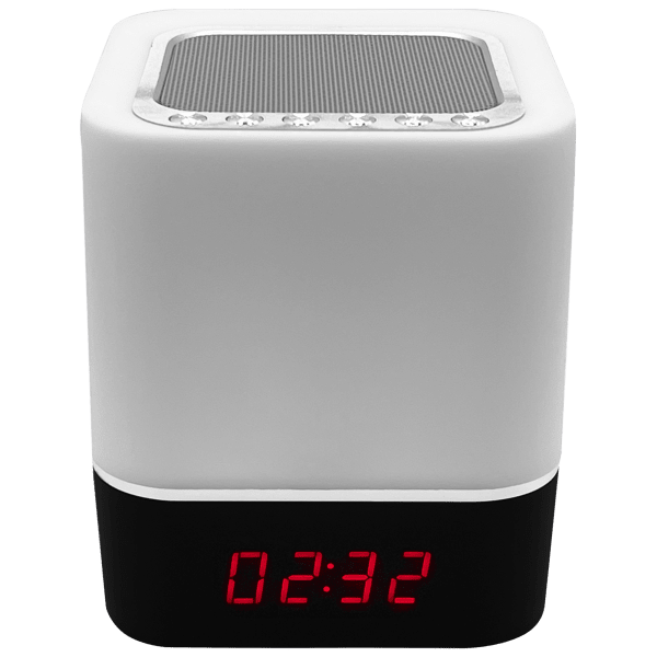 MorningSave ZTech Color Changing Wireless Alarm Clock with Speaker