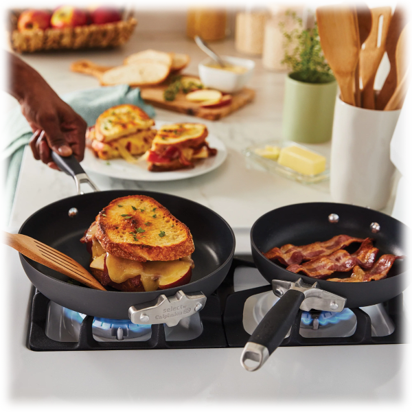 SideDeal: Calphalon Select Space-Saving Hard-Anodized Nonstick 9-Piece ...