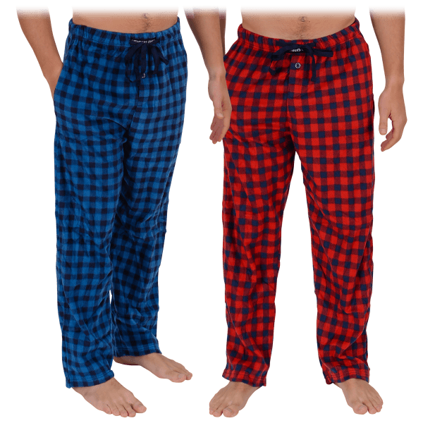 2-Pack: Men's Members Only Cotton Jersey Jogger or Pajama Pants