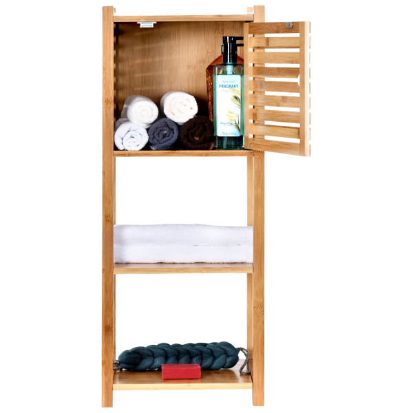 MorningSave: ToiletTree Products Bamboo Storage Cabinet