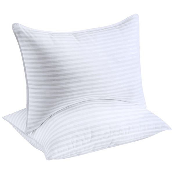 2-Pack: Sleep Restoration Cooling Gel Fiber Pillows (King)