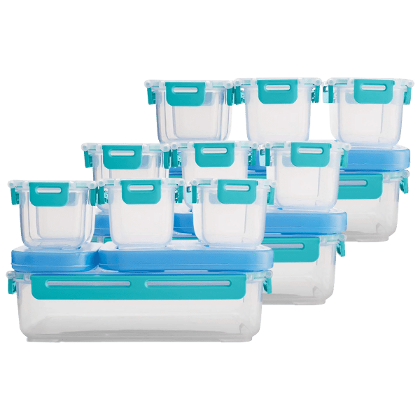 3-Pack: Rubbermaid LunchBlox Leakproof Large Entree & Sides Set