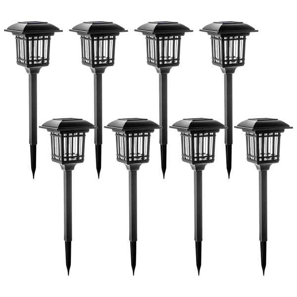 MorningSave: 8-Pack: Bright Solar Yard Lights