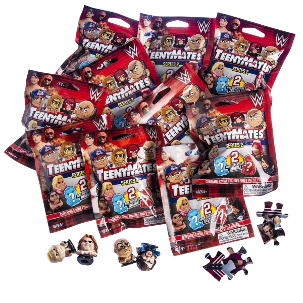 10-Pack: TeenyMates WWE Mystery Bags