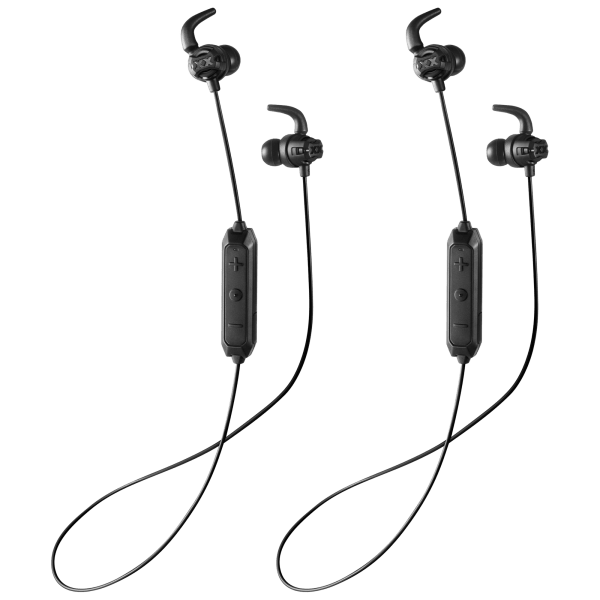 2-Pack JVC Xtreme Xplosives Deep Bass Wireless Earbuds
