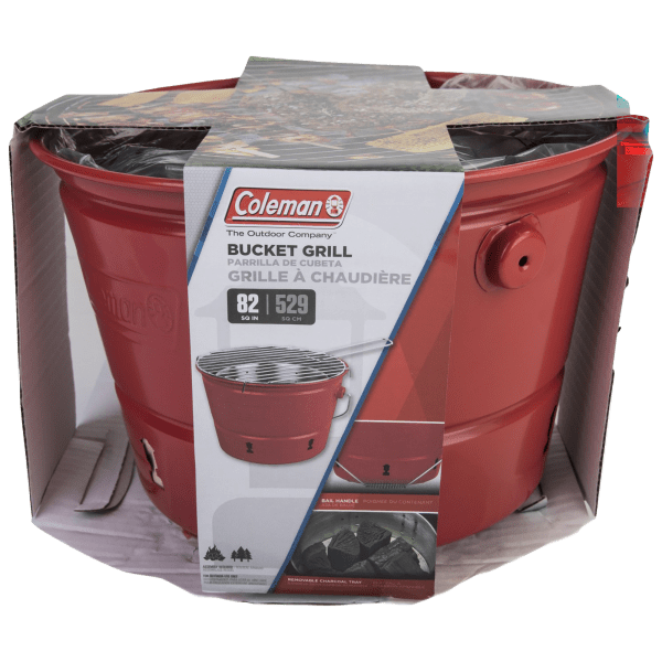 MorningSave Coleman Party Pail Charcoal Grill