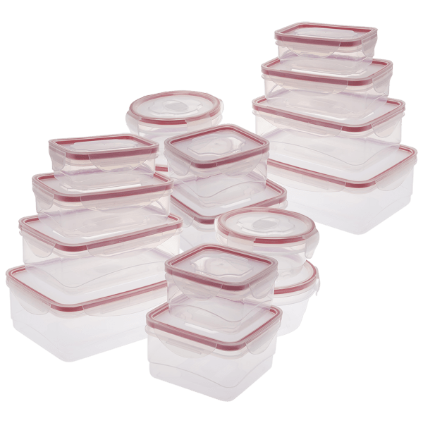 32-Piece FreshClip Food Storage Set with Locking Lids