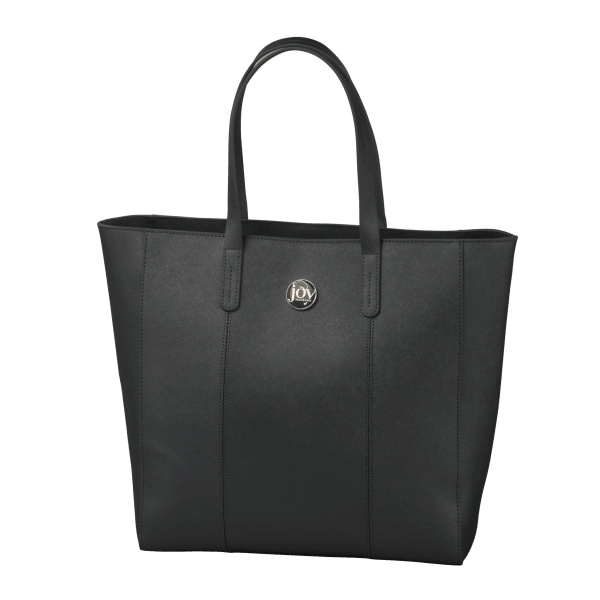 Joy mangano best sale metallic leather tote