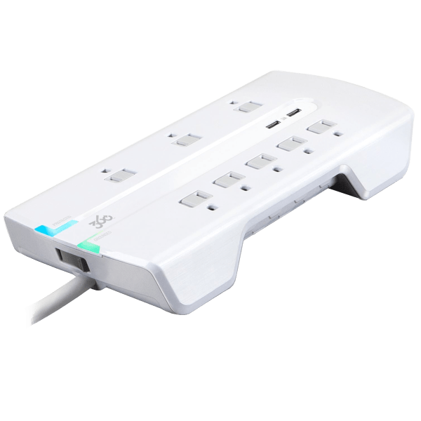 360 Electrical Visionary 8-Outlet Surge Strip with 2 USB