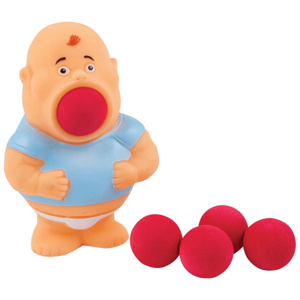 Big Mouth Burpin' Baby Spitball Toy Ball Launcher