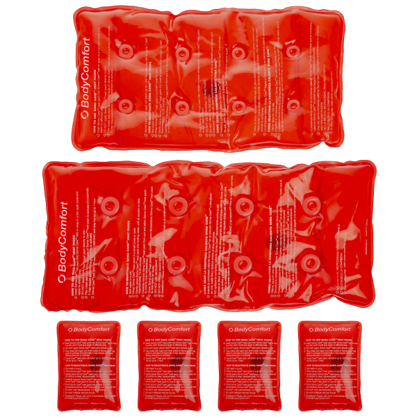 Meh 7Piece Body Comfort Reusable Heat Pack Combo