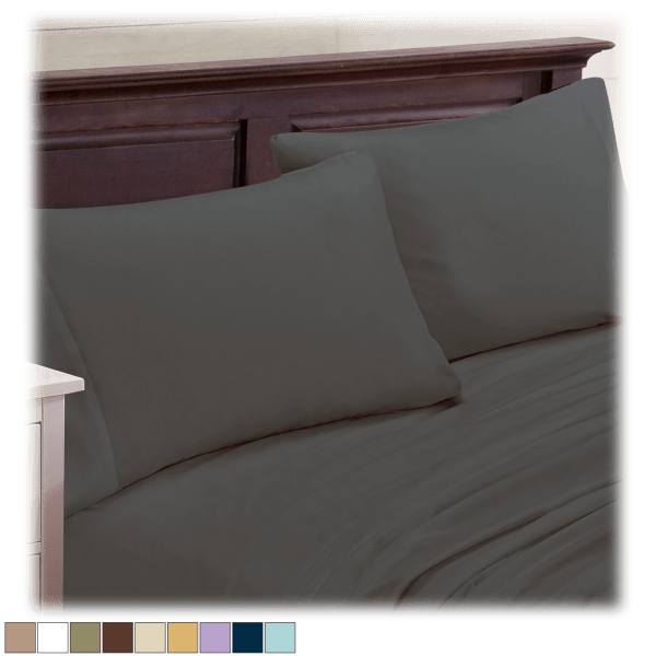 Luxury Home 4-Piece 1800 Series Rayon from Bamboo-Blend Sheet Set