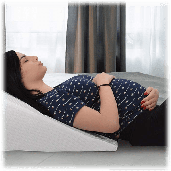 MorningSave Abco Tech Bed Wedge Pillow with Memory Foam Top