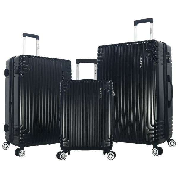 Olympia USA Gulliver 3-Piece Hardside Spinner Luggage Set