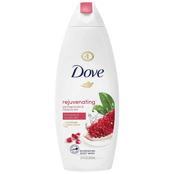 6-Pack: Assorted Dove Body Wash Shower Gels
