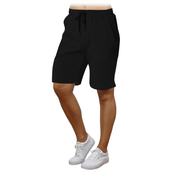 SideDeal 3Pack Women's Tech Fleece Shorts with Long Zipper Side Pocket