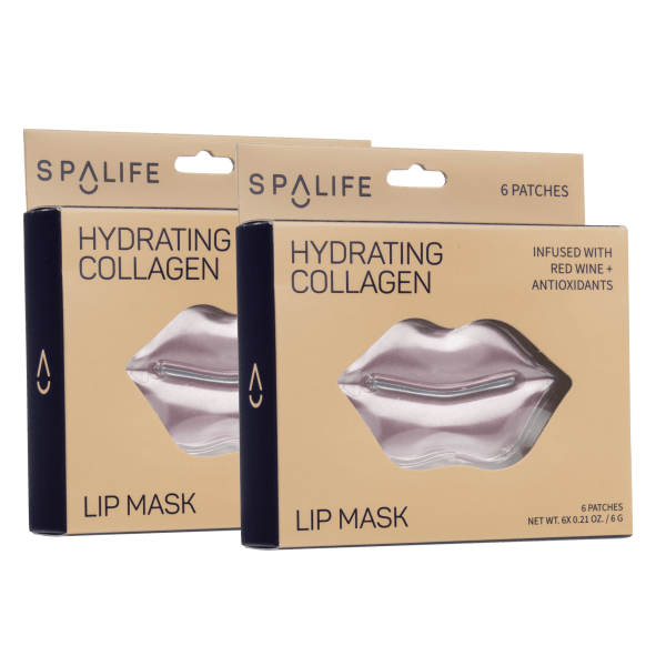 12-Pack: My SpaLife Hydrating Collagen Lip Masks