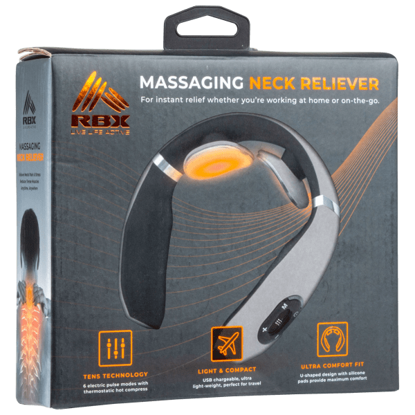 Morningsave Rbx Pulse Massaging Wireless Neck Reliever With Heat