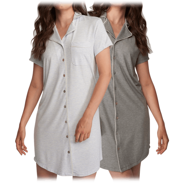 MorningSave: Lusomé Moisture Management Marilyn Cap Sleeve Night Shirt