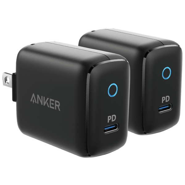 2-Pack: Anker 18W PowerPort PD 1 USB-C Wall Charger