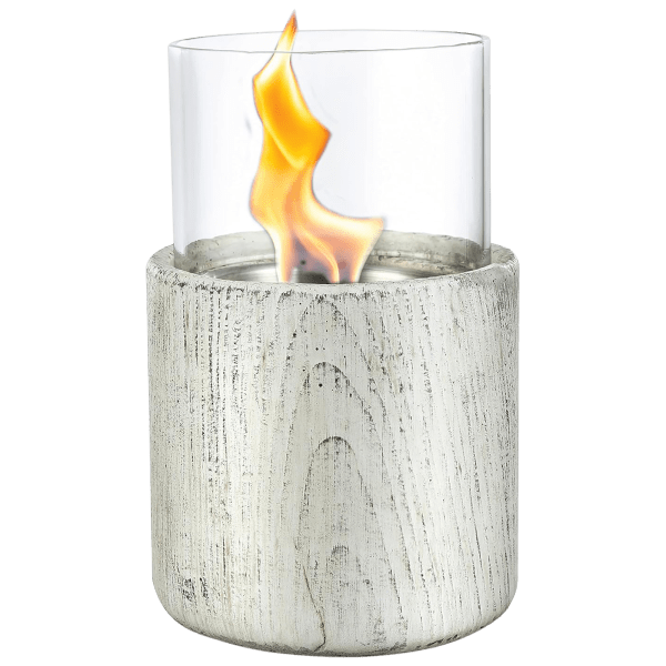 Home Zone Living Concrete Portable Table-Top Fire Bowl