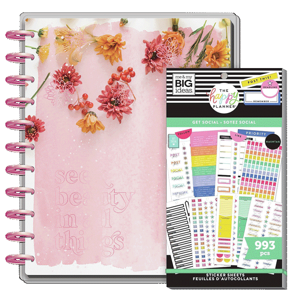 The Happy Planner Dated Classic Size + Sticker Book