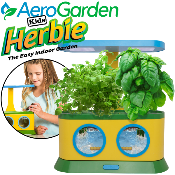 Herbie by AeroGarden Kid's Garden with Pizza Party Kit