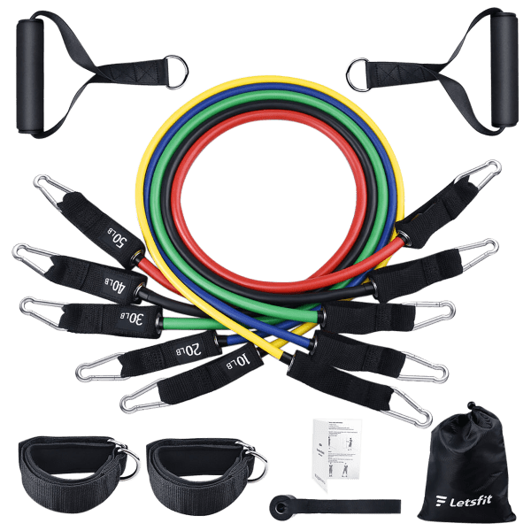 Meh: Letsfit 10-Piece Resistance Band Bundle