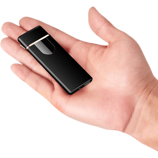 MorningSave Slim Windproof Rechargeable Lighter